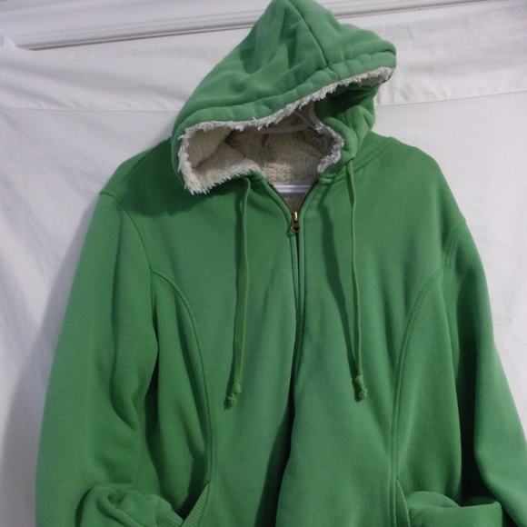 Old Navy extra large green zip up hoodie